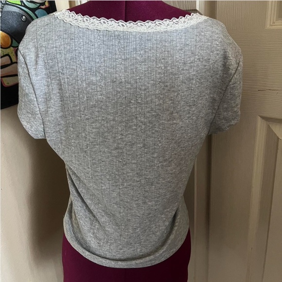 Wild fable women’s grey top - Picture 4 of 4